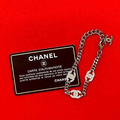 CHANEL bracelet metal Silver