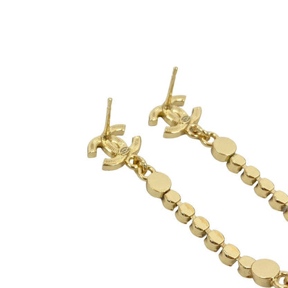 CHANEL Pierce Gold Plated gold Perfume Bottle Swing Pierce