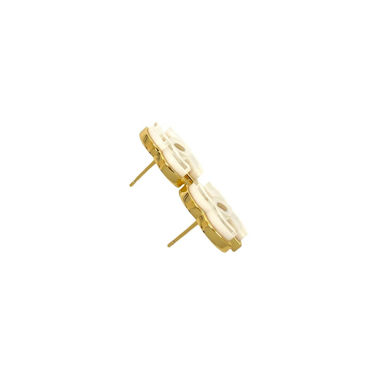 CHANEL Pierce Gold Plated gold