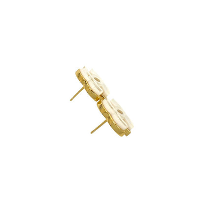 CHANEL Pierce Gold Plated gold
