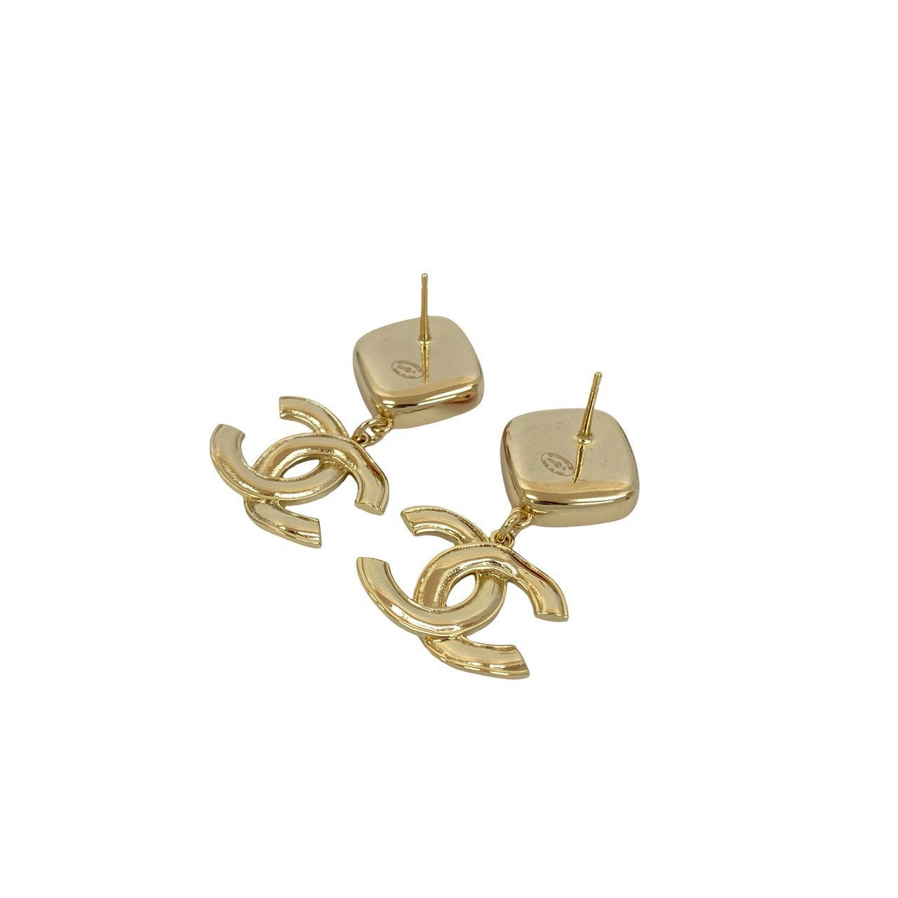 CHANEL Pierce Gold Plated gold