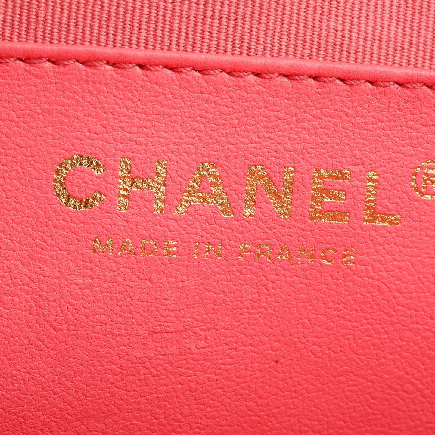 Chanel Pink Lambskin Leather CC In Love Heart Bag
