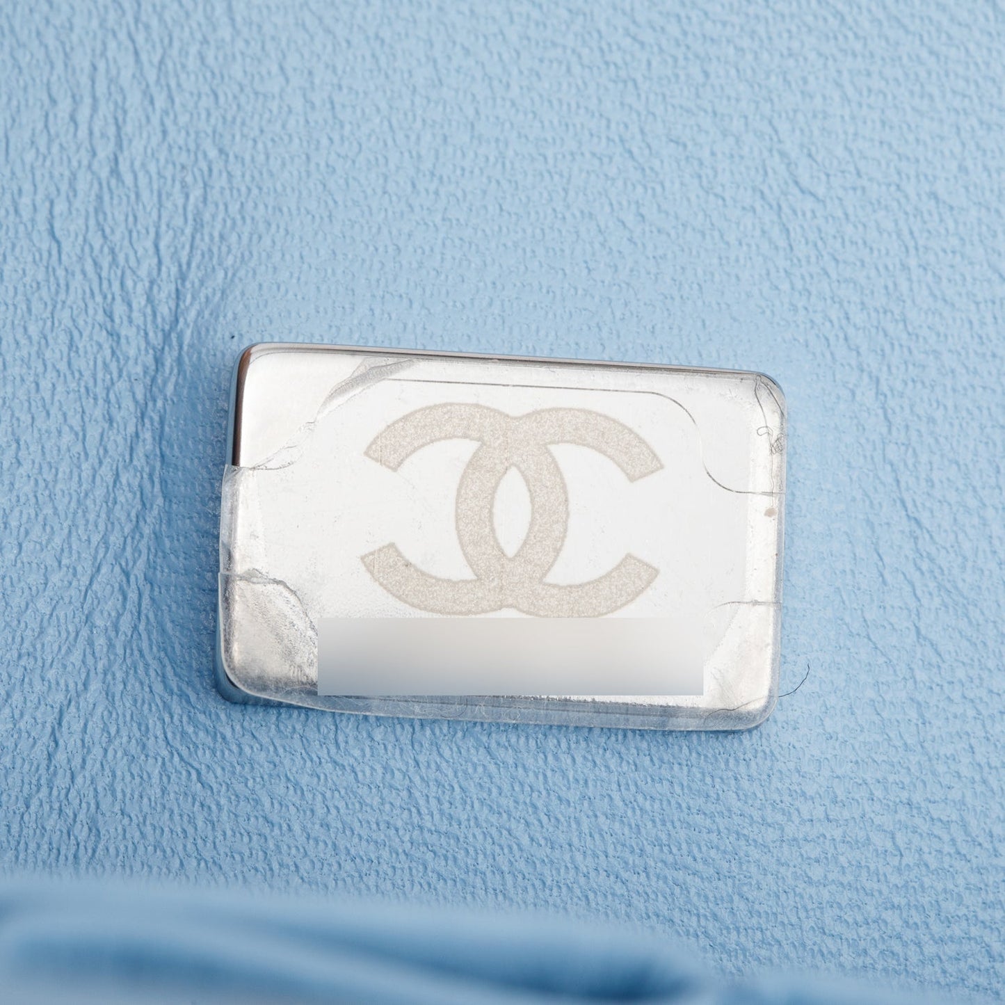 Chanel Blue Denim Quilted Small Double Flap Bag