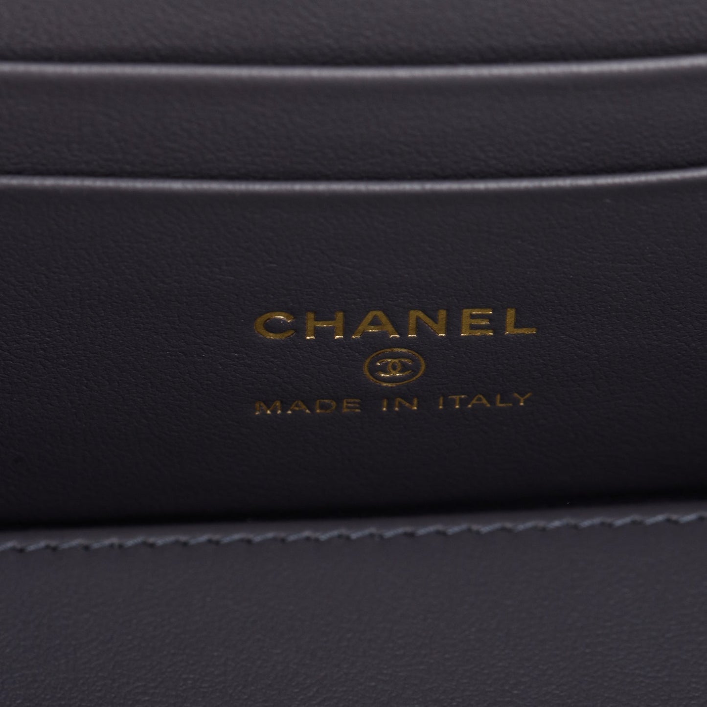 Chanel 2025 Grey Caviar Top Handle Long Vanity