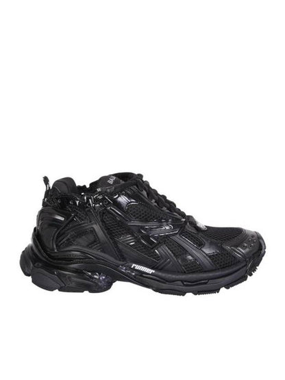 Luxury Balenciaga Trending 2025 Runner Low Top Sneakers Black