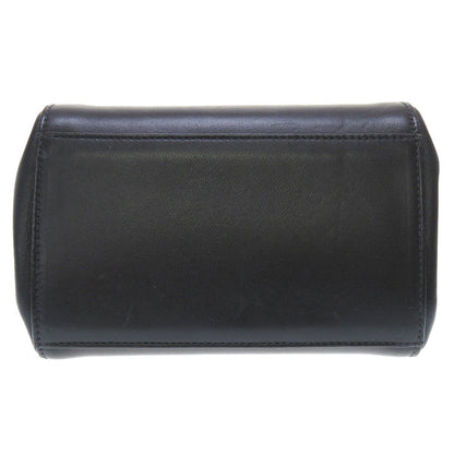CHANEL Shoulder Bag lambskin black 2.55 chocolate bar Women