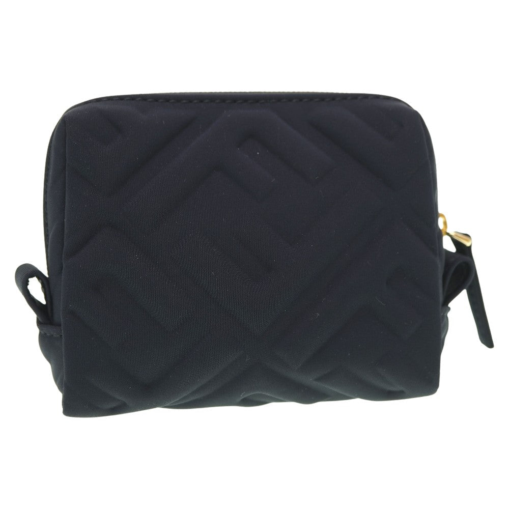 FENDI Pouch 8N0179 Nylon black makeup pouch Women