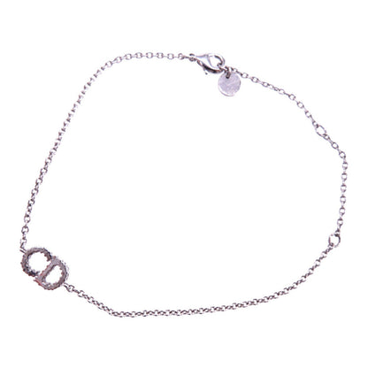 Christian Dior bracelet Metal, Rhinestone Silver Claire Dee Lune Women