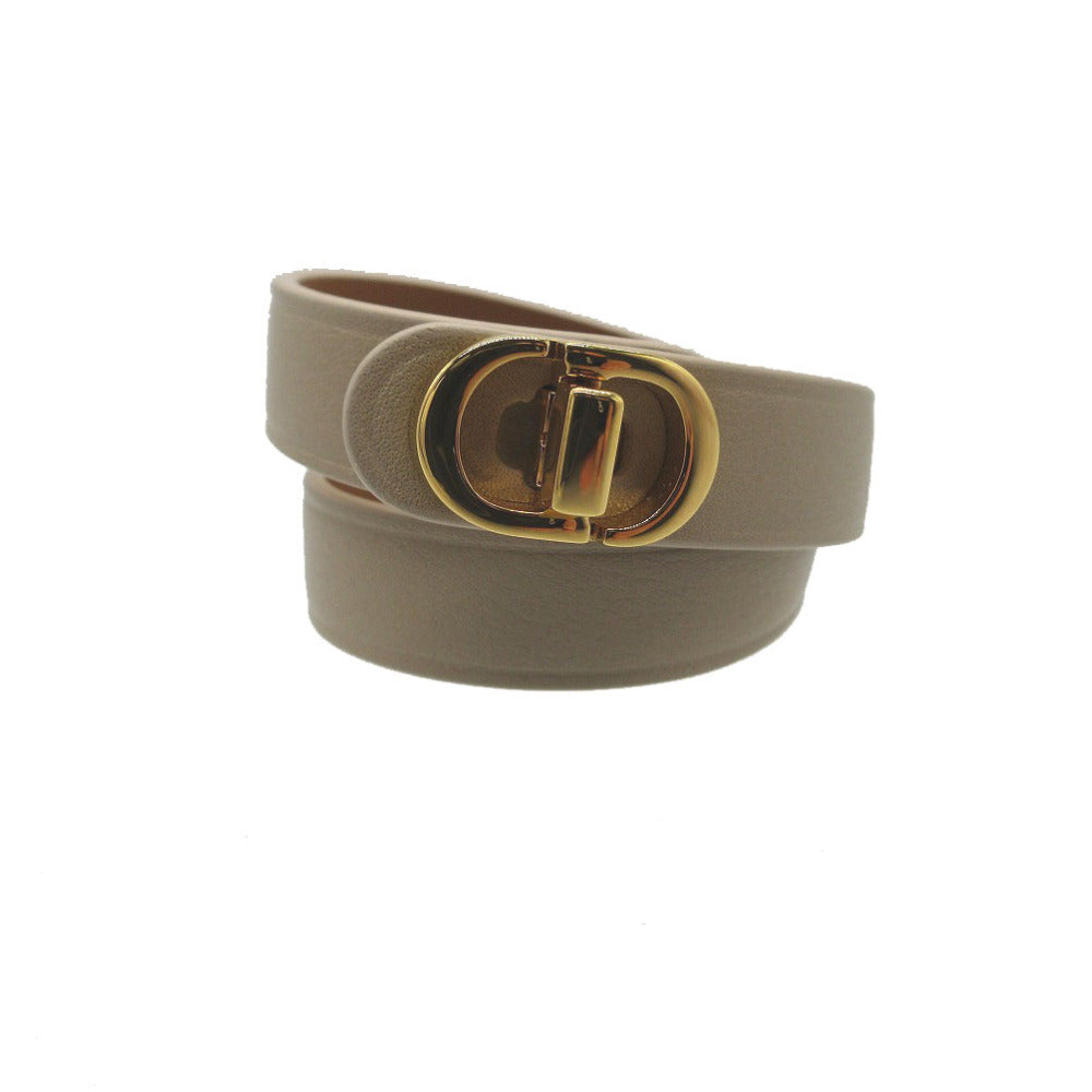 Dior bracelet leather beige 2 bracelets 30 Montaigne Women S