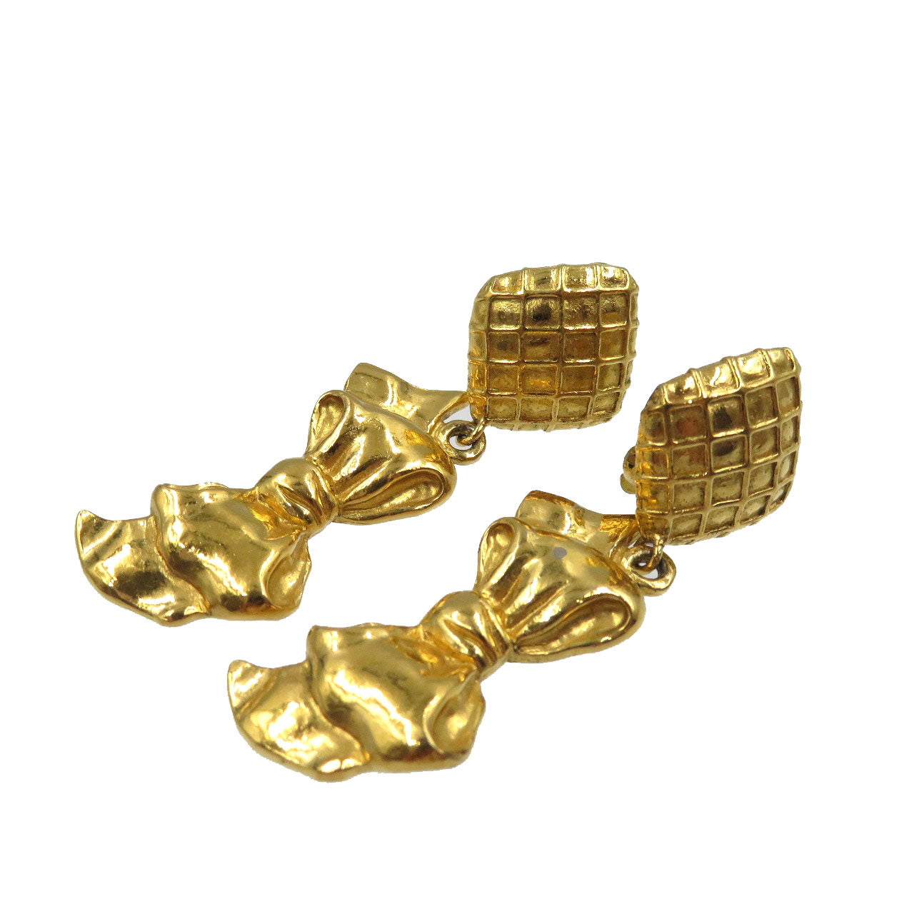 CHANEL Earring metal gold Women