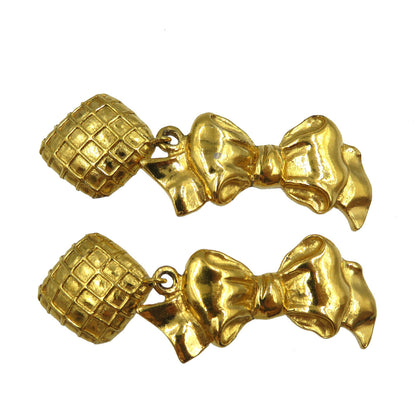 CHANEL Earring metal gold Women