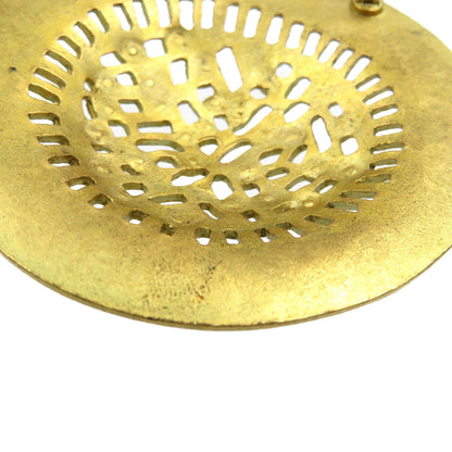 CHANEL Brooch metal gold Women