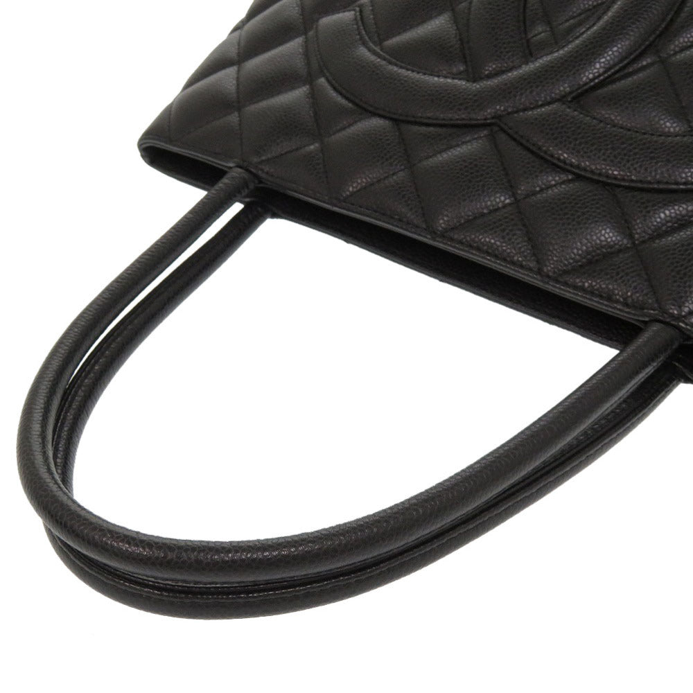 CHANEL Tote Bag Caviar skin black Replica Tote Women
