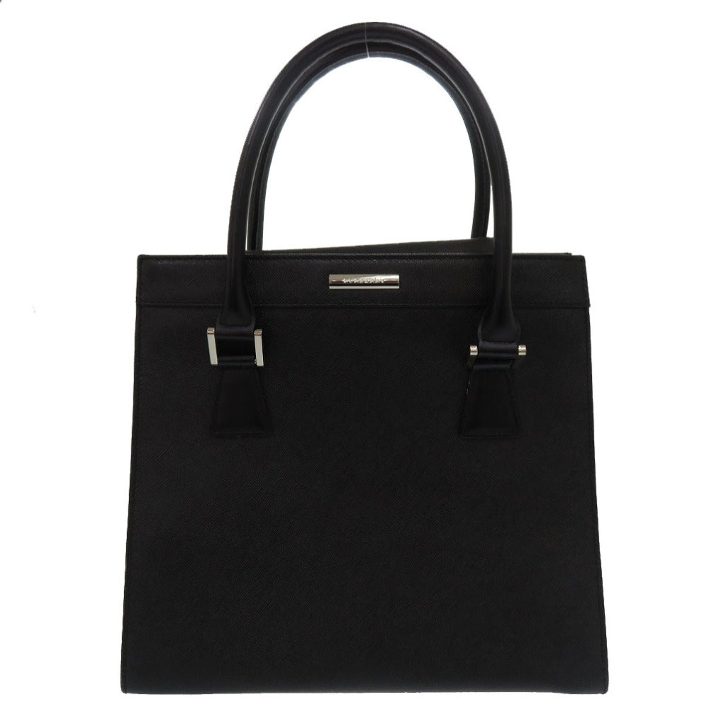 BURBERRY Handbag leather black Nova Check Women