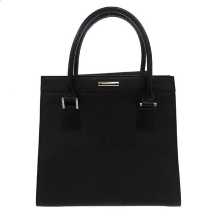BURBERRY Handbag leather black Nova Check Women