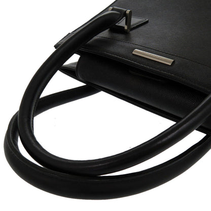 BURBERRY Handbag leather black Nova Check Women
