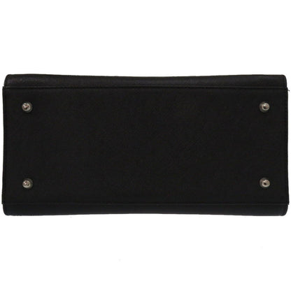 BURBERRY Handbag leather black Nova Check Women