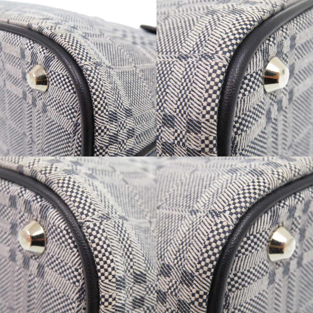 BURBERRY Handbag Canvas, Leather gray Women