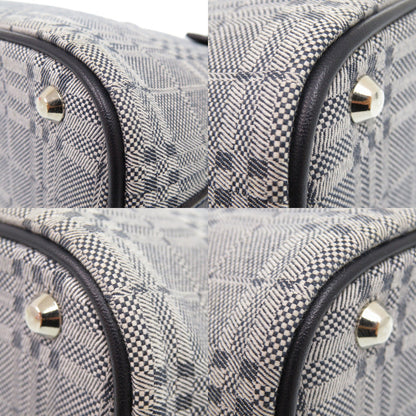 BURBERRY Handbag Canvas, Leather gray Women