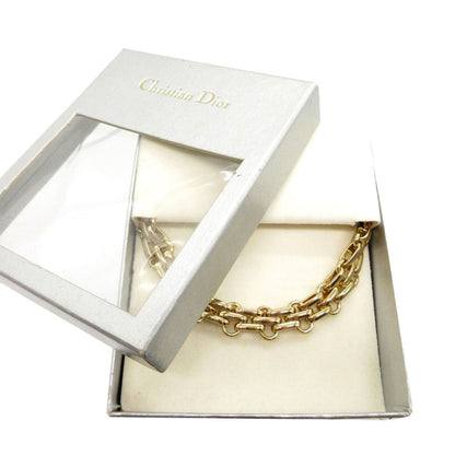 Christian Dior choker metal gold Chain Women