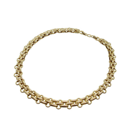 Christian Dior choker metal gold Chain Women