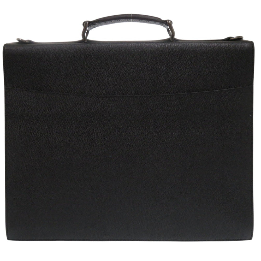 BURBERRY Business bag leather black 2WAY unisex(Unisex)