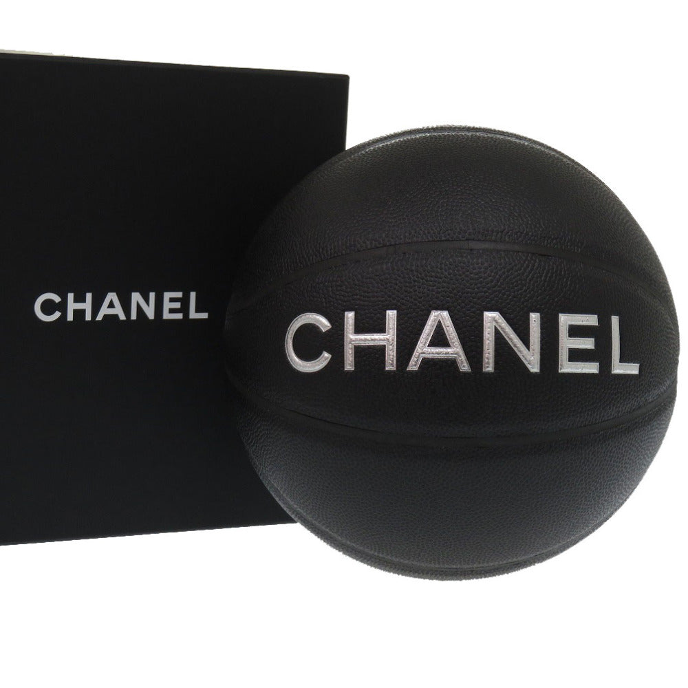 CHANEL Other miscellaneous goods Rubber black Basketball COCO Mark No. 7 unisex(Unisex)