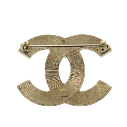 CHANEL Brooch B12P Gold Plated gold COCO Mark