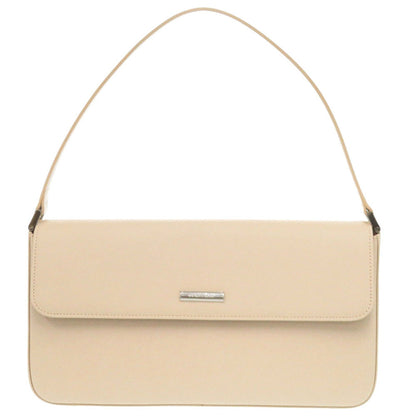 BURBERRY Handbag leather beige With logo Women
