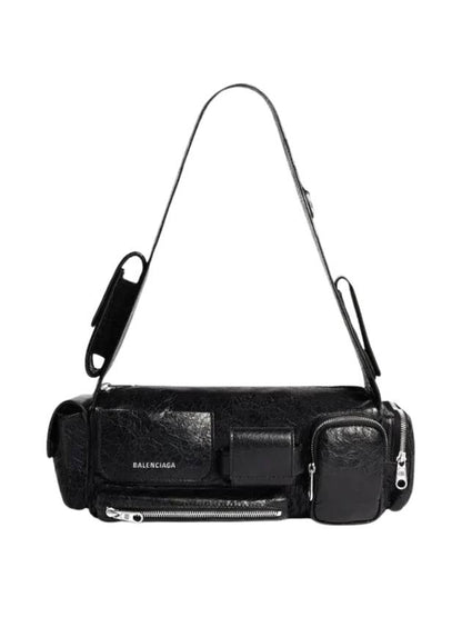 Luxury Balenciaga Trending 2025 Superbusy XS Sling Shoulder Bag Black