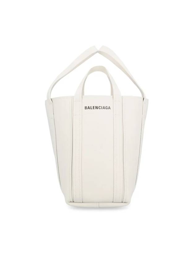 Luxury Balenciaga Trending 2025 Calfskin Everyday Tote Bag White