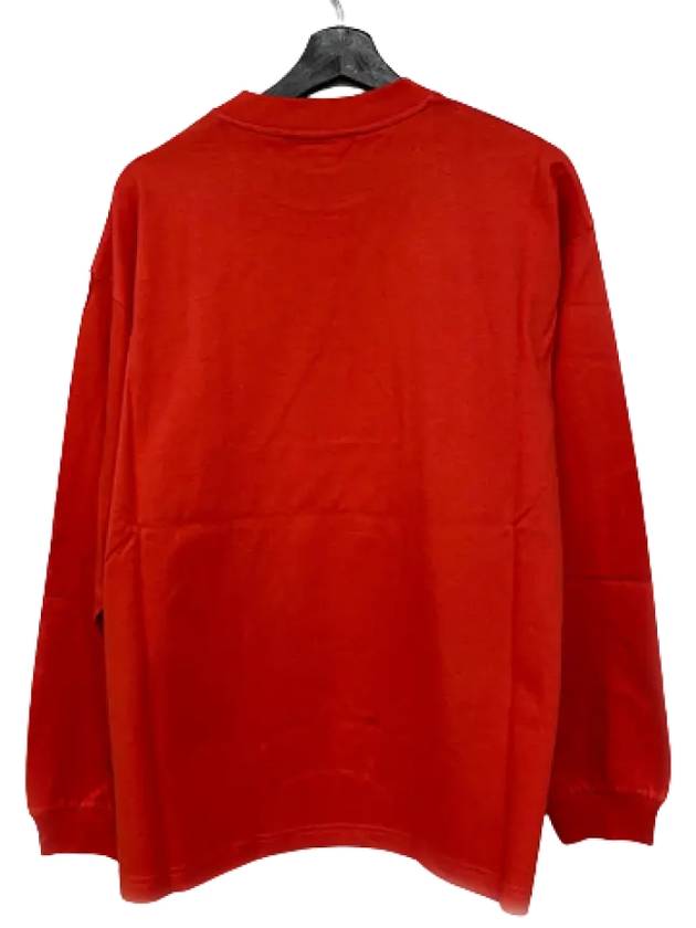 Luxury Balenciaga Trending 2025 Logo Cotton Sweatshirt Red