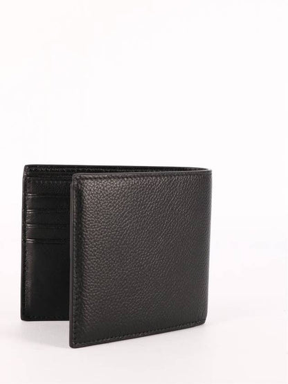 Luxury Balenciaga Trending 2025 Cash Square Folded Wallet Black