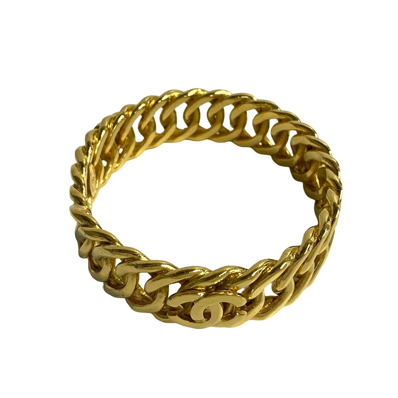 CHANEL Bangle Gold Plated gold