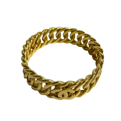 CHANEL Bangle Gold Plated gold