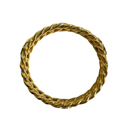 CHANEL Bangle Gold Plated gold