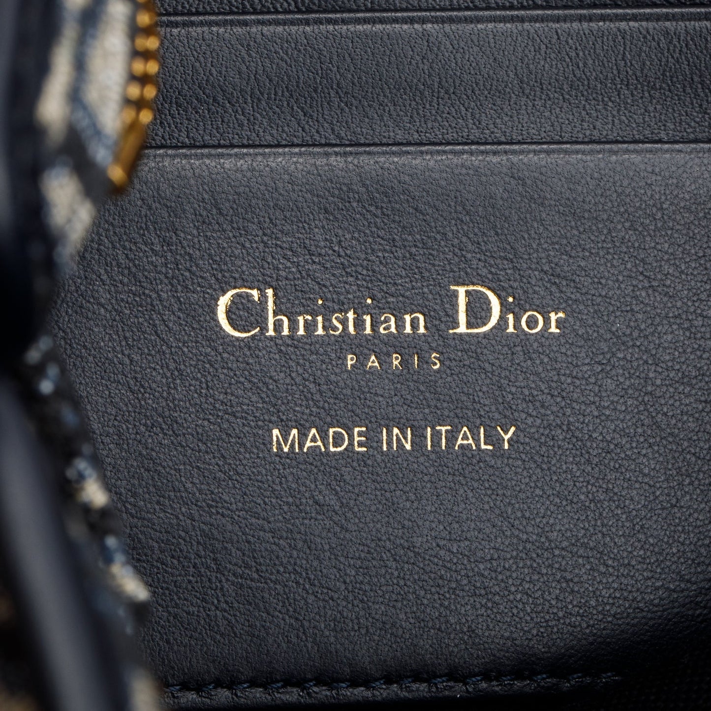 Christian Dior 2022 Blue Dior Oblique Jacquard Dea 30 Montaigne Pouch
