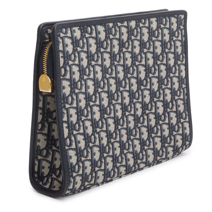 Christian Dior 2022 Blue Dior Oblique Jacquard Dea 30 Montaigne Pouch