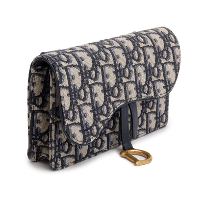 Christian Dior 2020 Oblique Saddle Belt Pouch