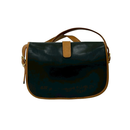 CELINE Shoulder Bag leather black