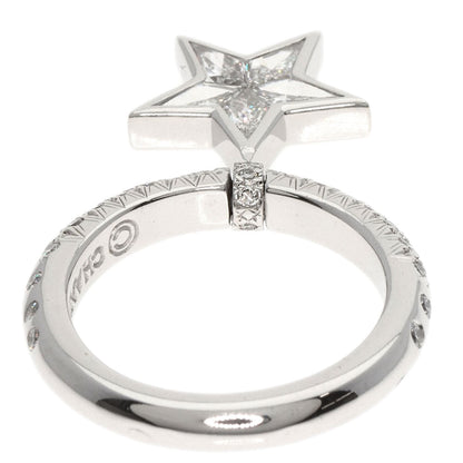 CHANEL Ring K18WG Silver Comet diamond