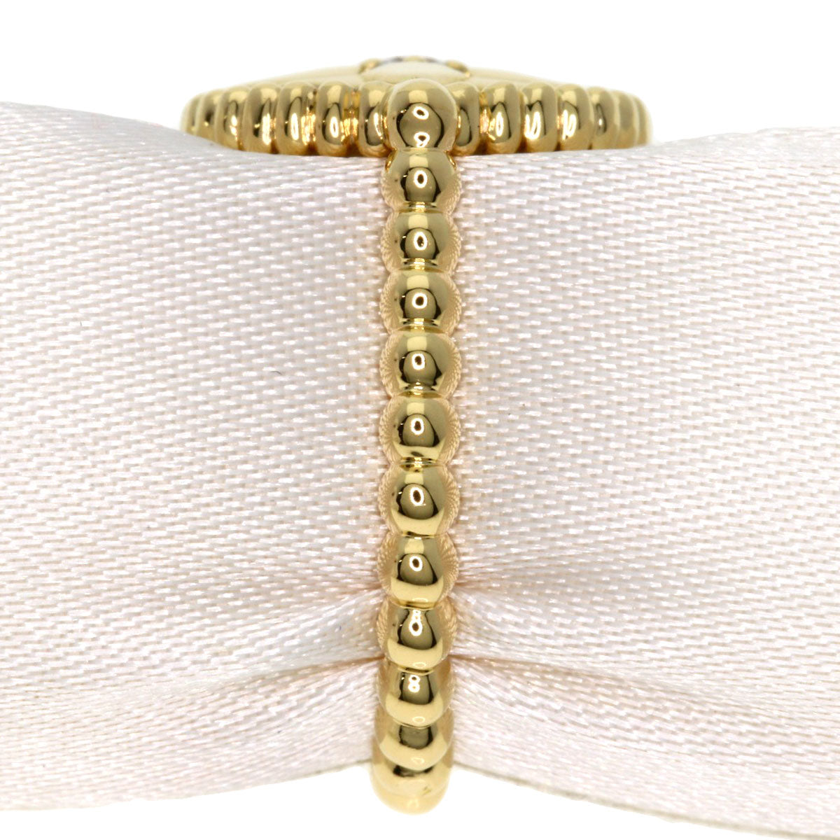 Dior Ring 18K Yellow Gold gold Rose Devane White Shell Diamond #48 Women