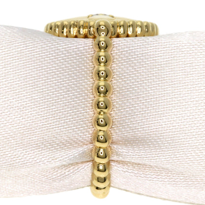 Dior Ring 18K Yellow Gold gold Rose Devane White Shell Diamond #48 Women
