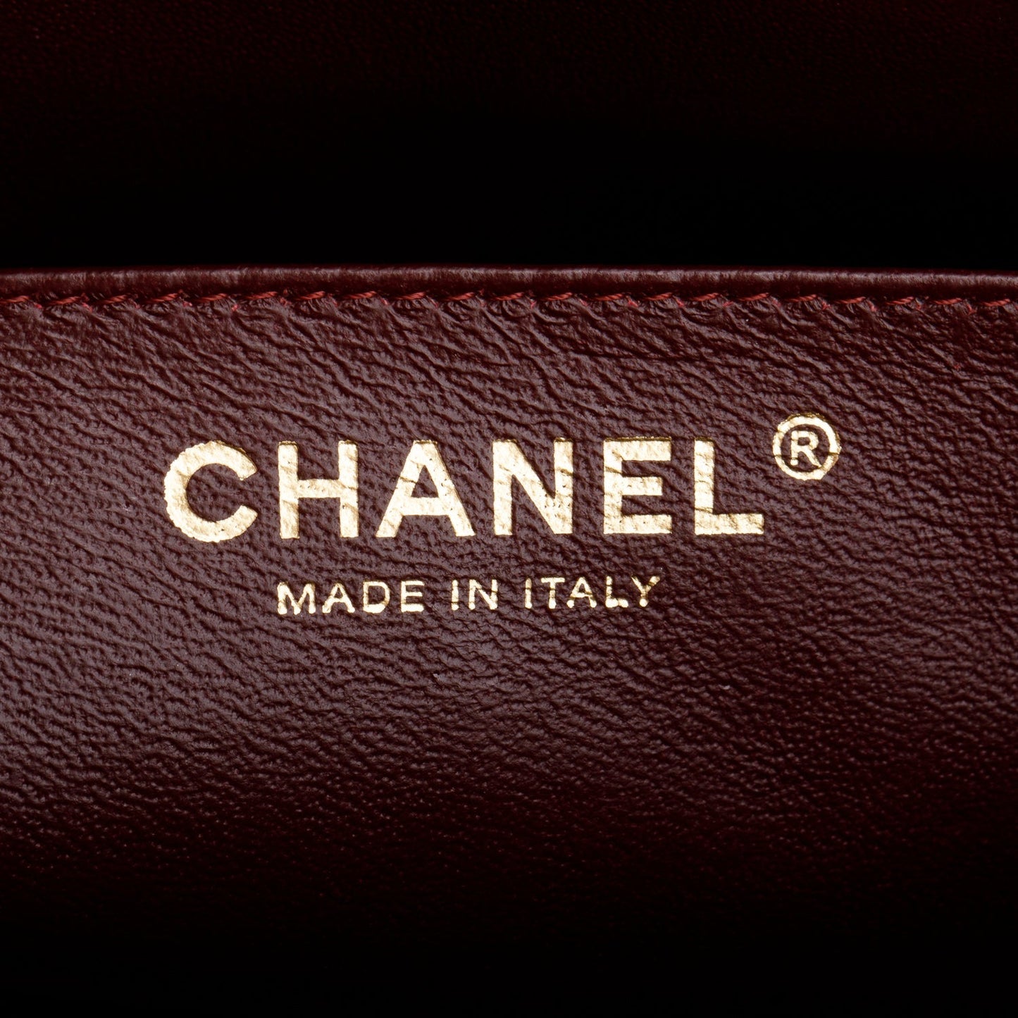 Chanel Black Lambskin Quilted Classic Jumbo Single Flap