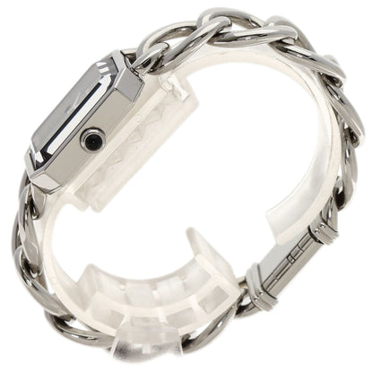 CHANEL Watches Quartz H0452 Stainless Steel , Stainless Steel Silver Premiere L black dial Women