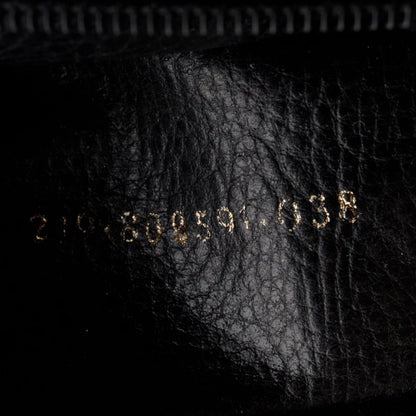 Fendi Vintage Black Leather Crossbody Bag