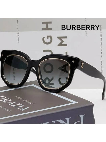 Luxury Burberry Eyewear Primrose Sunglasses Black