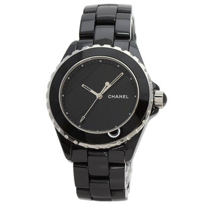 CHANEL Watches Mechanical Automatic H5581 ceramic black J12 Untitled 1.5" Limited to 1200 pieces worldwide black dial