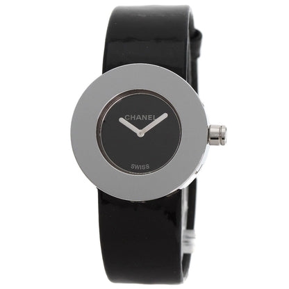 CHANEL Watches Quartz H0579 Stainless Steel Silver La Ronde black dial