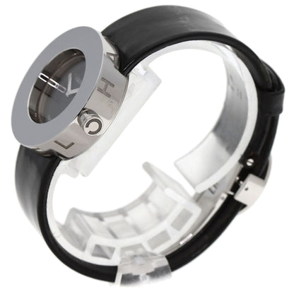 CHANEL Watches Quartz H0579 Stainless Steel Silver La Ronde black dial